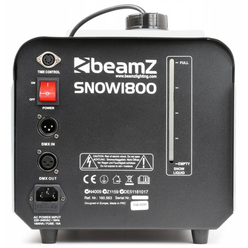 beamZ SNOW1800 sneeuwmachine - Afbeelding 2